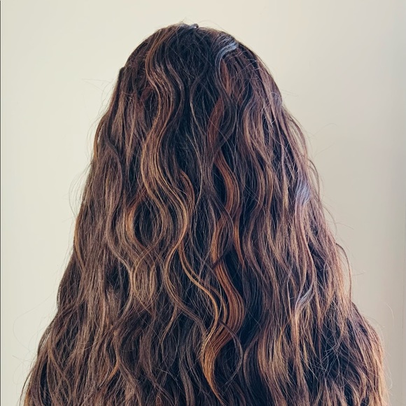 “Put On & Go” - 24” Brown/Auburn Headband Wig for Daily Wear or Events - Picture 14 of 15